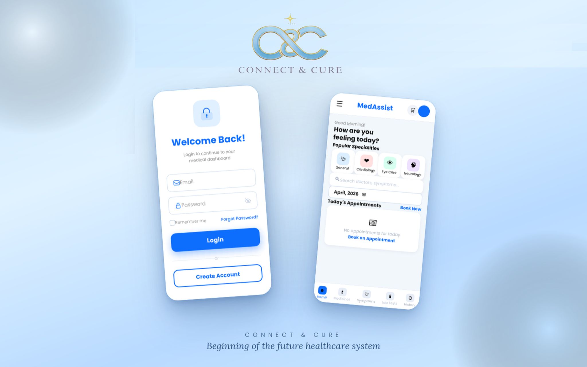 Connect & Cure App Preview